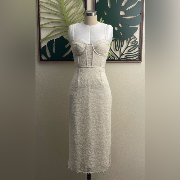 Jonathan Simkhai Corset Lace Dress in Cream is available for purchase on au  PAY Market - Imported Goods Online Store Co.Ltd. | au PAY Market - Online  Shopping Site